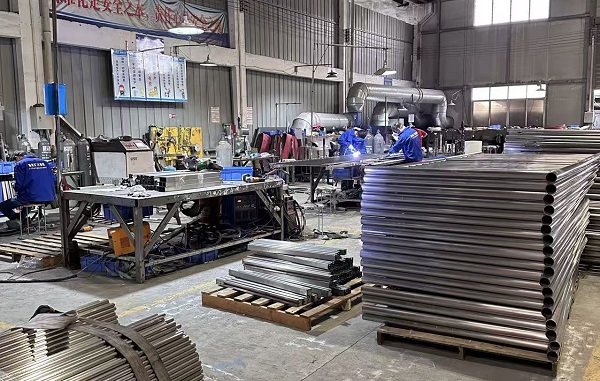 喜師傅不銹鋼護欄車間