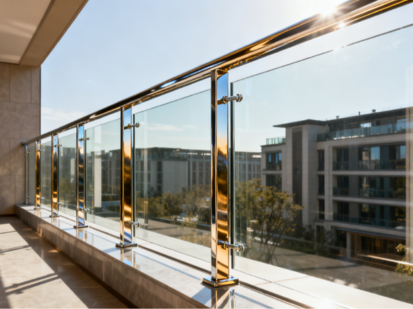 不銹鋼立柱：兼具安全防護(hù)與美學(xué)價值的建筑 “守護(hù)者”