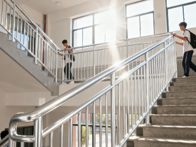 解鎖校園安全新防線(xiàn)：不銹鋼護(hù)欄的獨(dú)特魅力