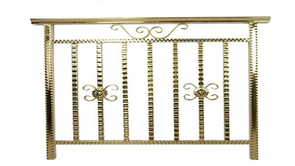 彩色鈦金不銹鋼護欄